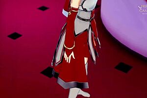 mordred from fate apocrypha masturbates you and lets you cum inside, so hot!