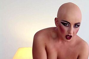 Luca Bella Teases in Latex Corset Fetish