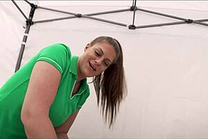 Poolside Massage From Sexy Step Aunt, Clover Baltimore