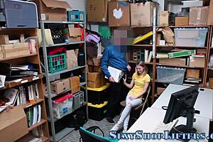 Real delinquent teen 18+ caught and railed hard by dominant guy.