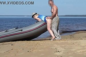 A couple’s holiday turns into a boat ride with a friendly local and ends up in a kinky game on the beach