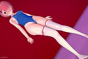 Ram Loves Footjob in Bikini!