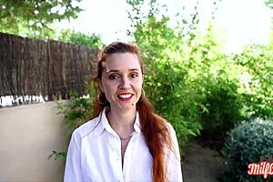 Hey, Kira the naughty 32-year-old nurse is getting playful in lingerie