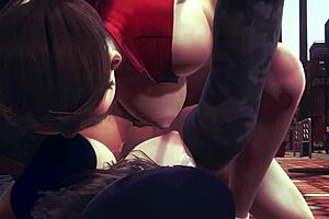 Vault 69 Project Babes Iv Unleash Claire Redfield Jill Valentine Chun Li Cammy In Explosive 69 Cumshot Group Bang!