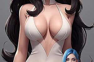 Naked ai girls in sexy video