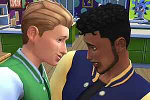 Owen Watches His Crush Jake Get Fucked By Professor In Sims 4