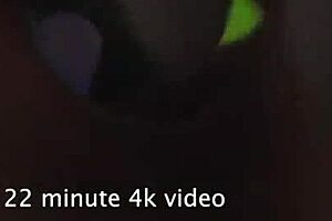 i feel margarita's tight young pussy gaping wide with glowsticks inserted deep inside