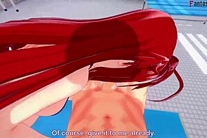 Kelly Sucks Cock Before Riding It In Her Cunt