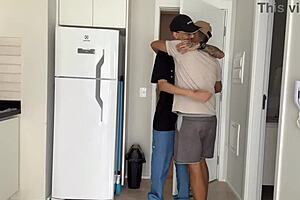 young guy gives dick to godfather