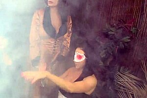 Pussy Licking and Fingering in Lesbian Group Sex Feels Amazing