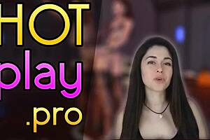 Beautiful transgender women having fun and enjoying sex in a cartoon style animation
