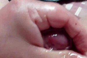 Just relaxing with some masturbation and a soothing massage session