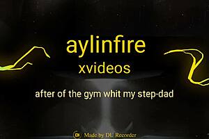 BRUNETTE VIRGIN FUCKED DOGGYSTYLE BY FATHER IN LAW AFTER GYM