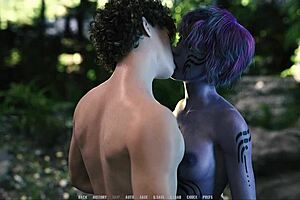 Two horny milfs engage in threesome sex in tales from the unending void.