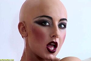 Luca Bella Teases in Latex Corset Fetish