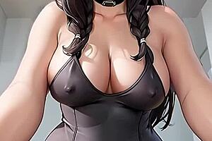 Naked ai girls in sexy video