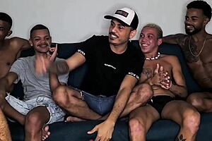 HSP productions presents a hardcore gay orgy scene
