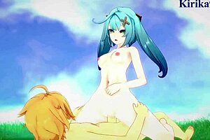 Faruzan and Layla join Aether in a steamy Genshin Impact hentai adventure.