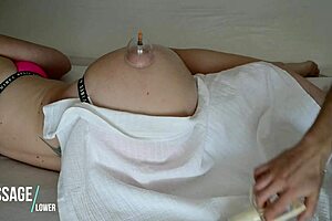 Vacuum Massage For Hot Booty Ass European Amateur Babe Fetish