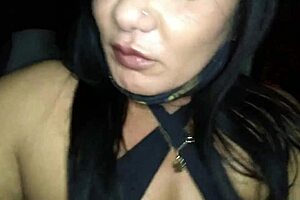 i dragged this latina's ass to my car for some doggystyle action