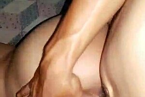 Latina teen screams, 'Fuck my ass harder!' in homemade hentai-style blowjob and fucking