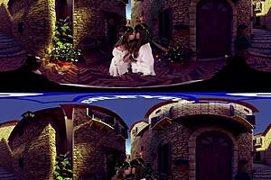 evileyevr - a surprised menage a trois with alison rey and luna rival fucking doggystyle