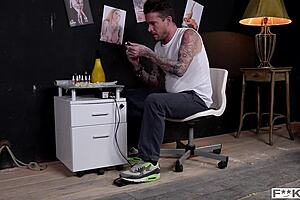 i love how kayla green's ass gets fucked after spanking in the studio.