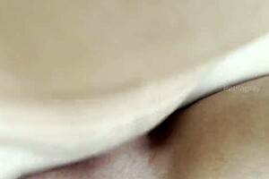 Beautiful bisexual girl enjoys clit rubbing and licking