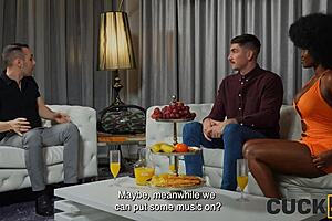 I’m shattered watching my ebony wife with another man