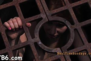 Rough blowjob and fucking with oral cock sucking in hardcore BDSM.