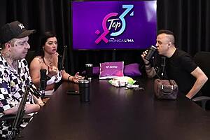 She says, 'Give me that blowjob after hearing about the condom in sheer red lingerie, Freddy, the king of dogging.'