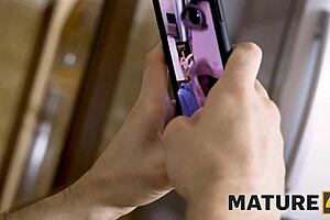 Mature Actress Moans During Intense Encounter With Stepson