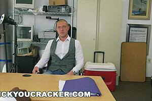 Behind the scenes, Fuckyoucracker brings Russian cum to gay casting interviews.