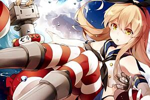 Shimakaze’s hentai tale: dominating as a femdom with anal and feet play. She’ll make you her slave!