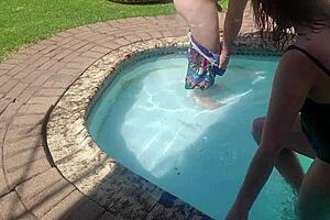 i always wanted to see my wife with a random guy in the pool