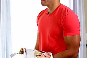 Masseuse Receives Intense Massage Treatment