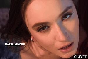 Freya Rides Hazel's Face with Intense Passion