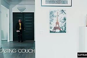 hot black twink takes big cock first time