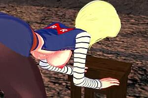 android 18, you sucking cock and getting fucked?