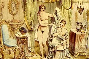 Vintage Erotic Cartoon Drawings From Antique Collections