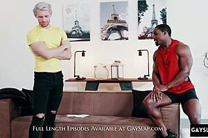 hot black twink takes big cock first time