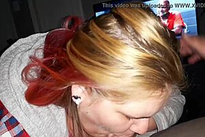 Sloppy Blowjob Session Escalates To Deepthroat With Wet And Messy Oral Pleasures.