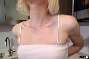 Kinky Family Fun with Blonde Stepsis Jessie Saint Getting Fucked Again