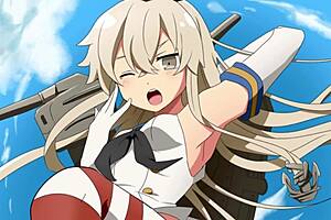 Shimakaze makes you her sexual slave in this Hentai