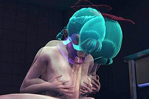 Dragon Ball hentai with Bulma getting hard sex