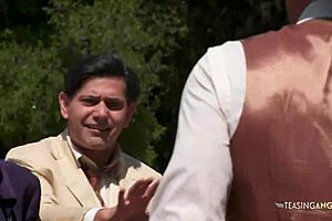 stunning girls crave tight pussy fucking in wild group sex