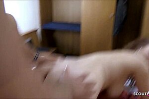 Intense First Time: Berlin Student 18+ Shoots Porno for Cash!