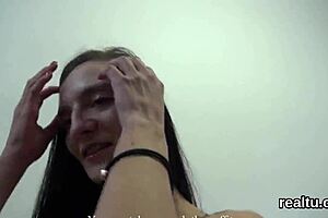 Czech girl feels temptation and gets reamed in shopping centre POV