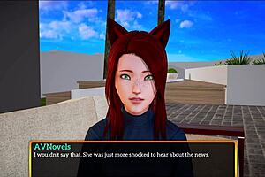 My New Family 312 Introduces Redhead and Brunette with Small Tits