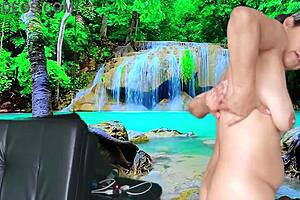 Agarabas and Olpr Deliver Hot Outdoor Cum Massage.